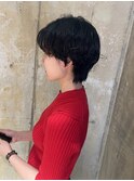 パーマ/ショート/ハンサムショート