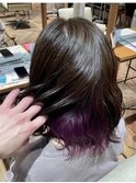 イヤリングカラー・大人ミディ・チョコレート