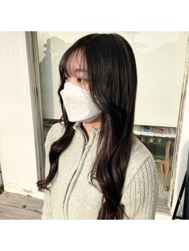 ボアップ(boappu) #イルミナカラー#暗髪#艶髪#透明感カラー#ロングヘア#髪質改善