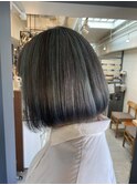 白髪ぼかしハイライト☆カラーチェンジ