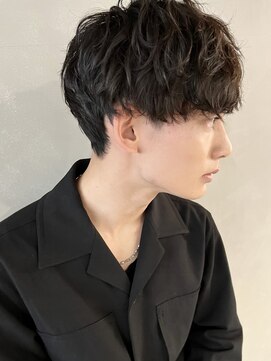 パーク(PARK) 【PARK】メンズミディアムショート×スパイラルパーマ