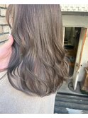 ACE横浜　ナチュラルオリーブベージュ×大人ニュアンス巻き