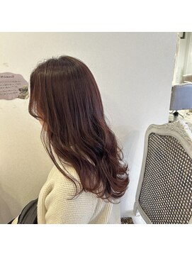 ドット ヘアー(dot.hair) カシスピンクカラー