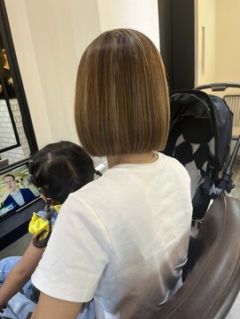 サロンドミルク 溝の口店(salon de MiLK) 20代30代40代/ボブ/切りっぱなしボブ［溝の口］