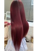 ボルドーカラー×髪質改善