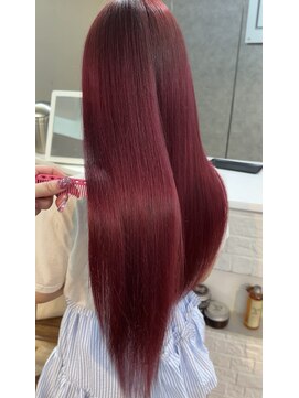 ジュイル シブヤ(JEWIL SHIBUYA) ボルドーカラー×髪質改善