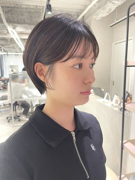 キートス(Kiitos) マッシュショートシースルーバング丸みショート