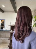 前髪/アンブレラカラー/こなれミディ/イメチェン/ウェーブパーマ