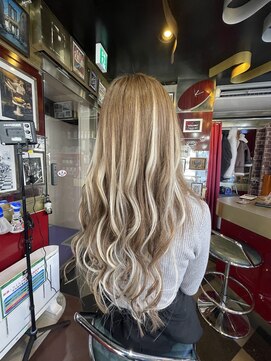 グリッツ (GLITZ) ミルクティーハイライトエクステ