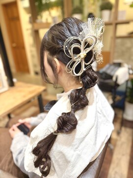 グッドネイバーズ 流山おおたかの森店(GOOD NEIGHBORS) ダウンスタイル!四つ編みバージョン!