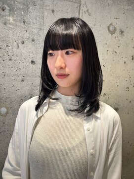 アース 高円寺店(HAIR & MAKE EARTH) ミディアムレイヤー♪