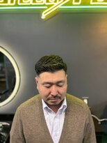 グリーディーフォックス 三軒茶屋(GreedyFOX)&nbsp;波巻き/マッシュパーマ/ウルフ/ハイライト<理容室>