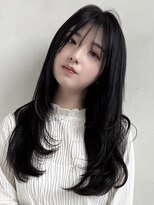 ザックラフィネ(ZACC raffine)&nbsp;レイヤーカット/ディープグレージュ/ワンカールスタイリング