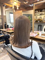 マスカリ(muscali)&nbsp;くびれヘア#ハイライトカラー#アプリコットオレンジa90