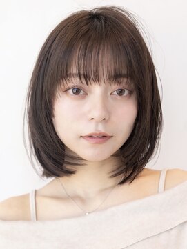 ドットハリス(.Hallis) レイヤーボブ/レイヤーカット/くびれレイヤー/韓国風ヘア