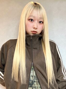 アドネ プライム(adne prime) ホワイトブロンド　ブロンドカラー