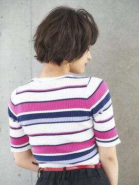 ヘアーサロンソシエ 鶴川店 外ハネショートボブ[鶴川/鶴川駅]