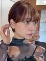 ロンドリメゾン 原宿(Lond re Maison.)&nbsp;暗めカラー/ショート/前髪/レイヤー髪質改善縮毛矯正/原宿表参道