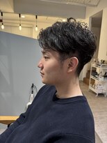 スナオ 大阪天満橋(Sunao)&nbsp;メンズショート×2ブロック×メンズパーマ【大阪天満橋】