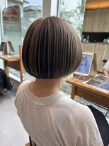 ヘアーアンドスパ メル(hair&spa m.e.l by origami)&nbsp;アンブレラカラー×ボブ