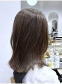 【Tierra美侑】ブリーチ無し透明感カラーアッシュベージュ