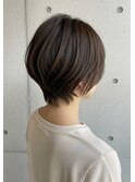 *ショートボブ/ショートヘア/脱白髪染め/白髪ぼかし/髪質改善