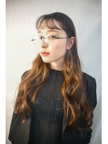 キジ(KIJI)&nbsp;フェイスレイヤー/インナーカラー/アッシュブラウン/オン眉