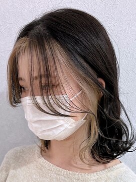 ロンド ジュルード 名古屋(Lond jeloud) インナーカラー/イヤリングカラー/ブリーチ/ダブルカラー