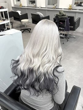 シェイロ(Cielro) 【落とせるブラックでホワイト×グラデーション】SAKI