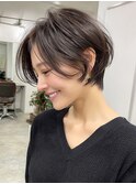 黒髪/オリーブグレー/小顔/ココアベージュ/稲毛駅