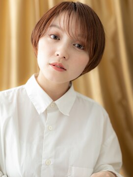 モッズヘア 越谷(mod's hair) バーガンディ小顔ミニボブレイヤーショートTd2越谷20代30代40代