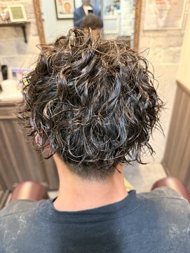 ミリオンバックス 上野(Million Bucks) MEN'S HAIR/波巻きツイストスパイラル/ニュアンスパーマ<理容室>