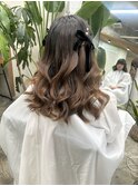 kana ヘアセット
