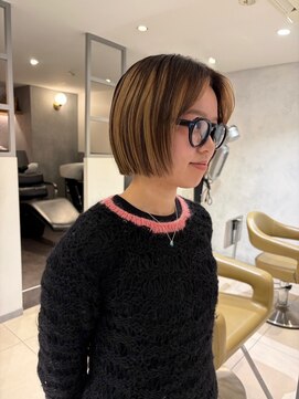 アース 高円寺店(HAIR & MAKE EARTH) ニュアンスデザインカラー 【@mppp_32485】