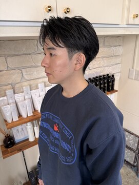 タヒエ 松屋町(tahie) 刈り上げセンターパート