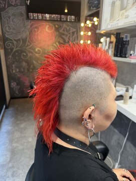 スパークスヘア(Sparks hair) THE モヒカン!!!