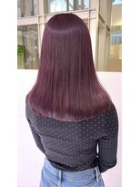 クラメールパリ 福岡(Kraemer Paris)&nbsp;【ブリーチなしカラー】【色持ち重視】ピンクカラー