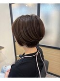 大人美人くびれショート×襟足美人