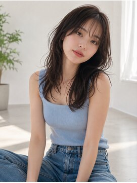 ランソ 成田店(RUNSO) 大人可愛いレイヤーミディアムヘア