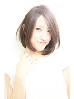 ヘアーアトリエ ラフェル(hair atelier Rafel)&nbsp;ツヤ感たっぷりのシンプルボブ