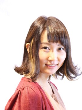 ローグヘアー 亀有店(Rogue HAIR) ローグ亀有《村木 沙月》ハイライト2ＷＡＹボブ