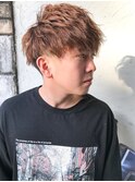 フェード ツーブロック 刈り上げ ツイストパーマ【山岸】