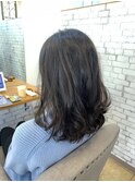 無造作×フェミニン大人ミディ