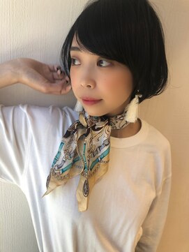 ビューイースト 亀戸 錦糸町(VIEW EAST) 黒髪ショートボブ◇20代30代40代