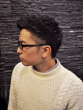 プレミアムバーバー 銀座店(PREMIUM BARBER produce by HIRO GINZA) メンズツーブロック