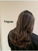 大人かわいい☆透明感バツグン◎ハイライトベージュ×ロング