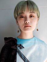 ウツワ(utuwa)&nbsp;【utuwa】　マッシュショート×ペールカラー