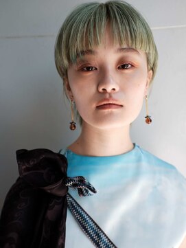 ウツワ(utuwa) 【utuwa】　マッシュショート×ペールカラー