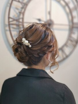 ヘアセットサロン ミント(Hair set salon MINT) きれいめアップスタイル