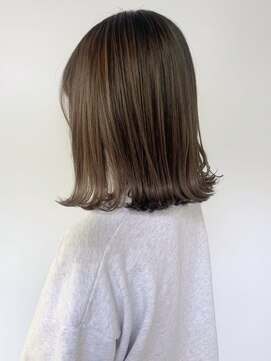 アイティー バイ アルバム 中野店(IT by ALBUM) シークレットハイライト_マロンベージュAラインボブ_ba328382